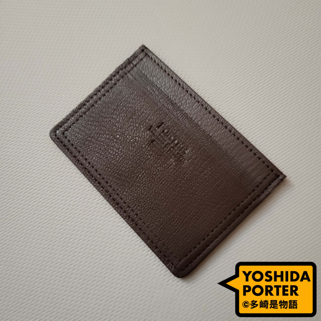 未使用新品 / 吉田 YOSHIDA PORTER 真皮 卡片夾 證件套 聯名款