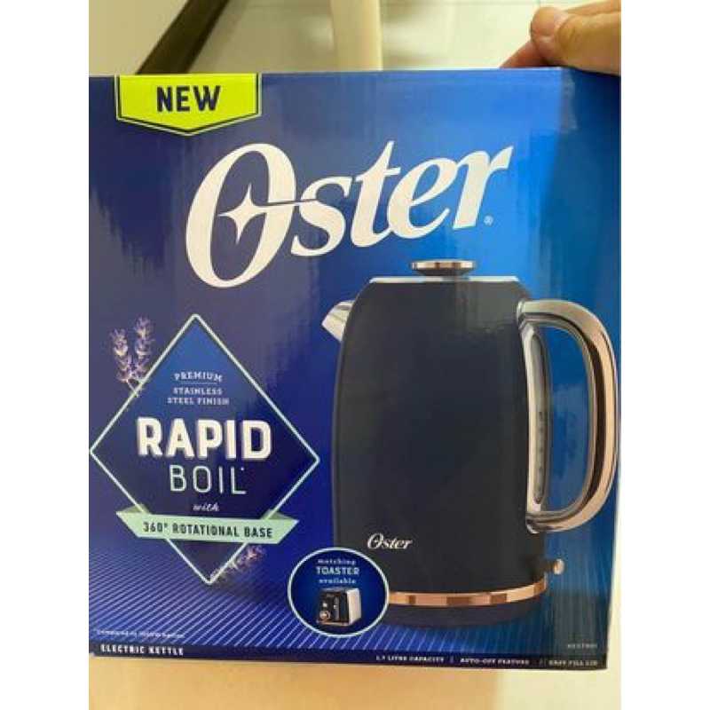 美國Oster都會經典快煮壺，熱水壺，煮過一次開水