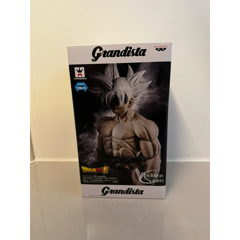 代理版 BANPRESTO 七龍珠Z 景品 Grandista G-ROS ros 孫悟空 白髮 自在極意