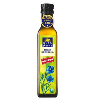 智慧 小太陽 德國冷壓初榨亞麻仁油(250ml) omega 3 亞麻籽油 亞麻油 亞麻仁籽油
