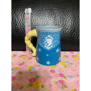 TOKYO Disney 迪士尼冰雪奇緣 Frozen 艾莎 厚實款陶瓷馬克杯/瓷杯