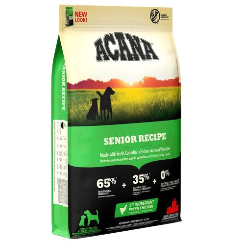 ACANA 愛肯拿 無穀狗飼料 老犬（放養雞肉+新鮮蔬果）6kg