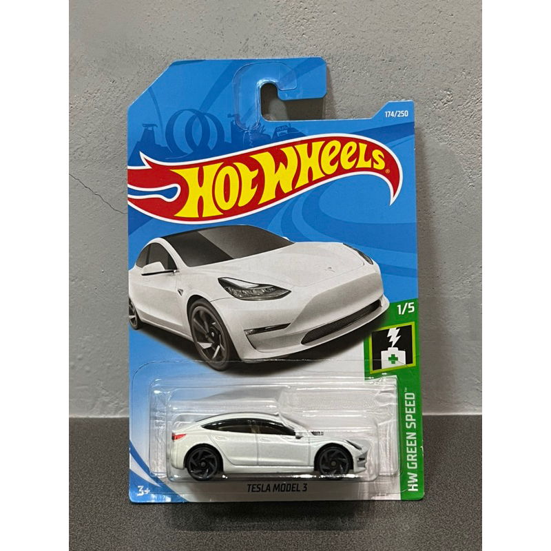 《初版特斯拉》 Hot Wheels 風火輪 Tesla Model 3 特斯拉 電動車