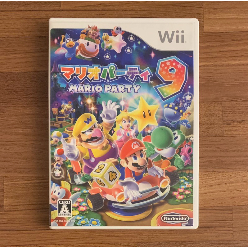 Wii 瑪利歐派對9 派對遊戲 Mario Party 9 日文版 正版遊戲片 原版光碟 日版 瑪莉歐 馬力歐 任天堂
