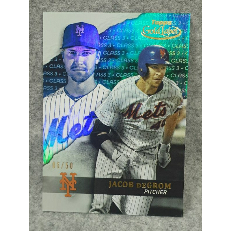 2020 Topps Gold Label #56 /50 限量卡 Jacob deGrom New York Mets