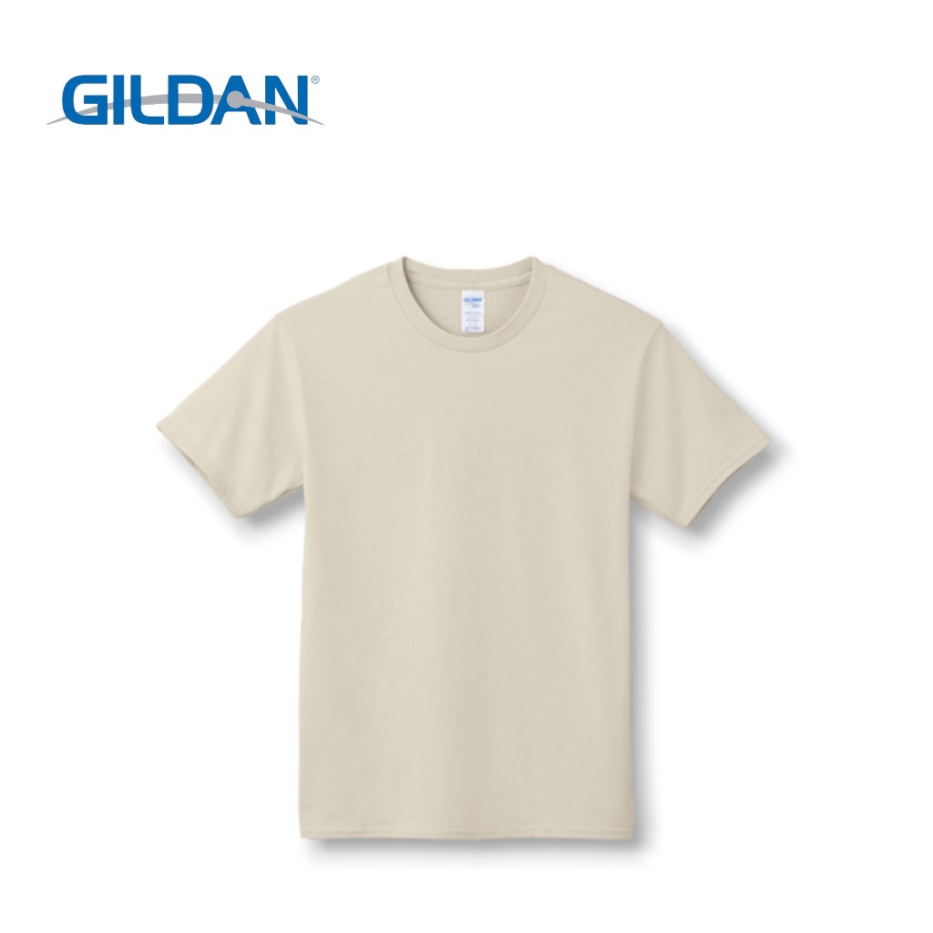 【衣服家】吉爾登GILDAN 76000系列 短袖 上衣 棉T 素T  T恤  寬鬆 圓領  亞規 柔棉 中性 卡其色