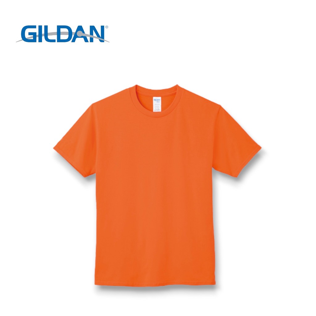 【衣服家】吉爾登GILDAN 76000系列 短袖 上衣 棉T 素T  T恤  寬鬆 圓領  亞規 柔棉 中性 橘色