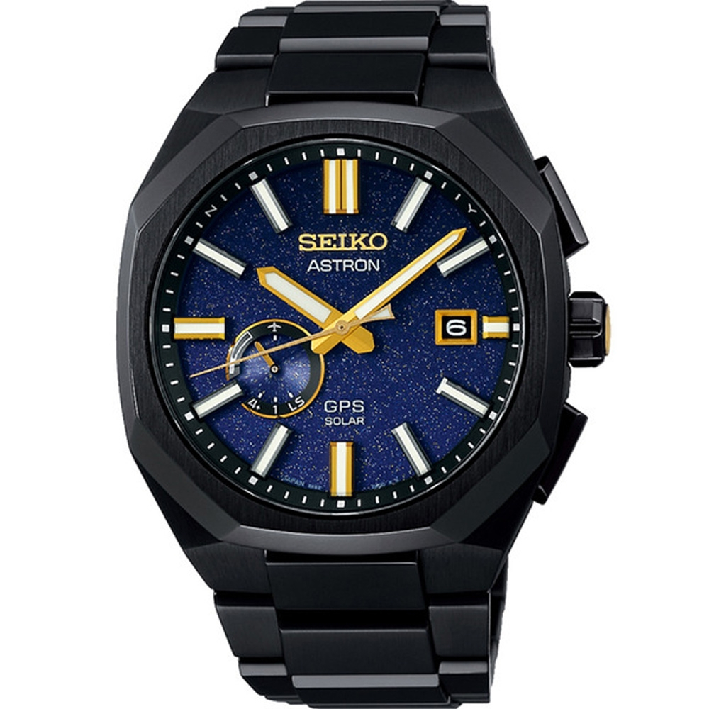 SEIKO  Astron 晨星 限量 鈦 多邊形 GPS衛星 萬年曆 太陽能 3X62-0AD0SD (SK032)