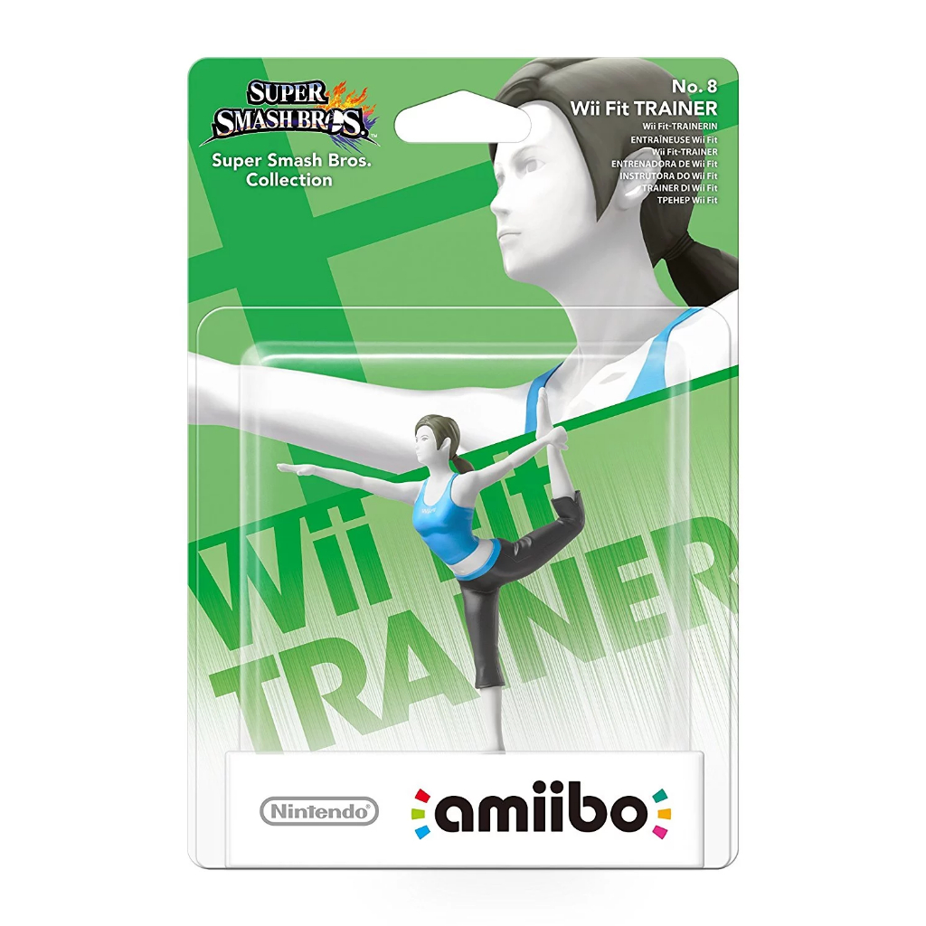 【AS電玩】Amiibo Wii Fit 教練 大亂鬥系列