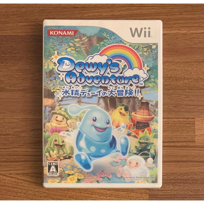 Wii 水精大冒險 正版遊戲片 原版光碟 日文版 日版適用 二手片 中古片 任天堂