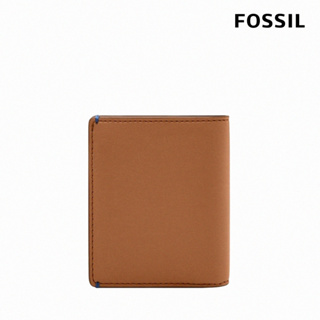 FOSSIL Joshua 仙人掌純素皮革皮夾-駝色 ML4462B231