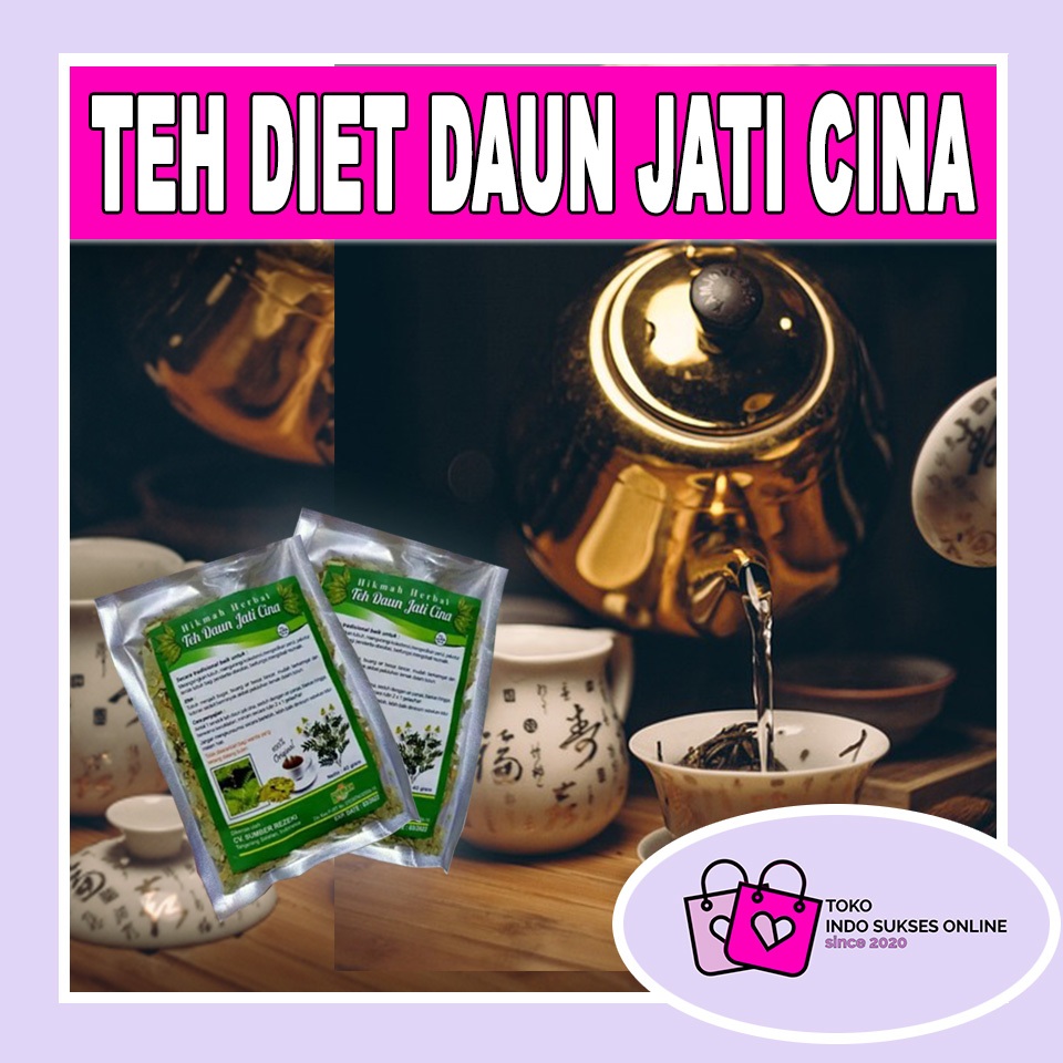 TEH DIET DAUN JATI CINA PELANGSING HERBAL