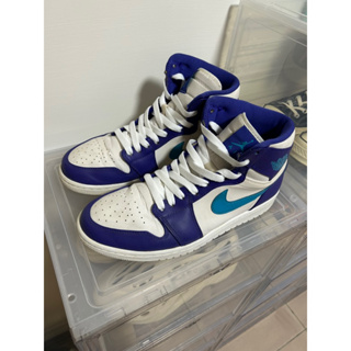 Nike air Jordan 1 白紫 黃蜂配色