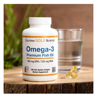 Omega-3 優質魚油California Gold Nutrition®️