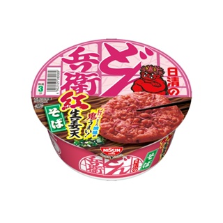 【餅之鋪】日本 日清 NISSIN 紅生薑 天婦羅 蕎麥 碗麵92g❰賞味期限2024.07.11❱
