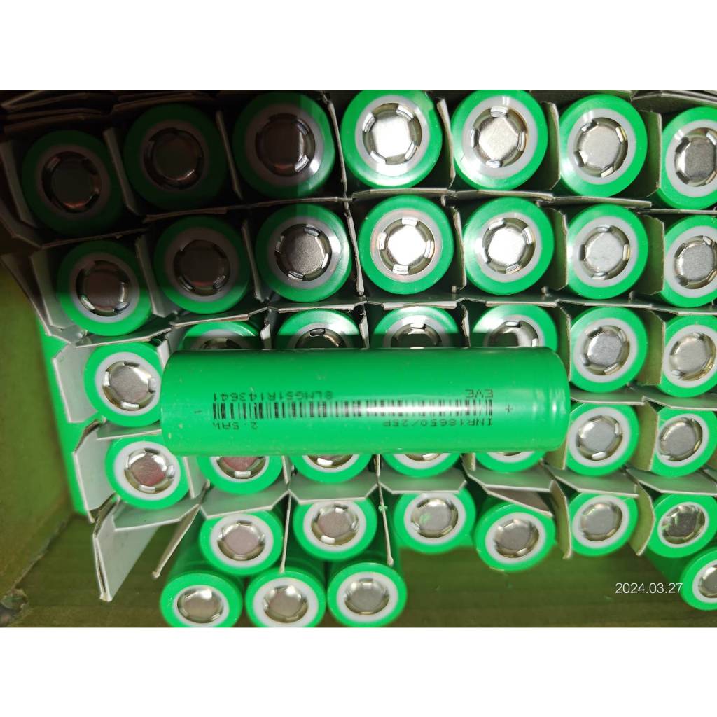 億緯EVE 30A 12C動力型/內阻13 /18650平頭