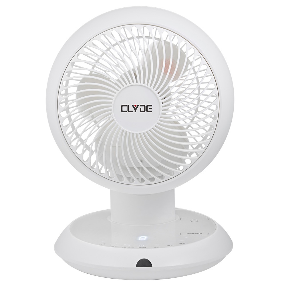 【CLYDE克萊得】10吋360°遙控陀螺DC循環扇(CD-EF0470)｜現貨新品 陀螺扇 電風扇 遙控功能