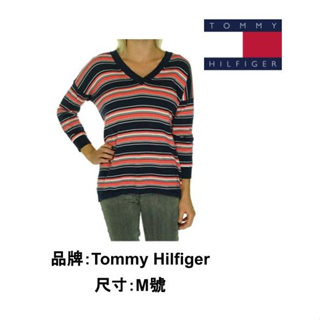 【美國正品】現貨 快速出貨 Tommy Hilfiger 女上衣 毛衣 女生長袖毛衣 針織衫 女生針織衫 M號