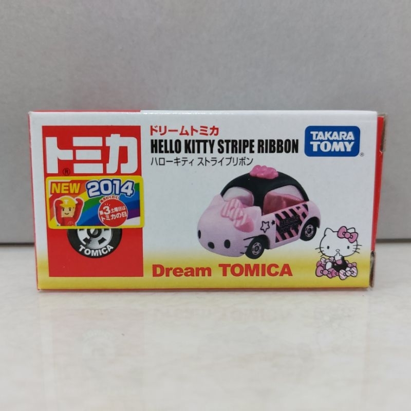 Dream Tomica 多美 hello kitty 小車 紙盒上有2014年新車貼紙