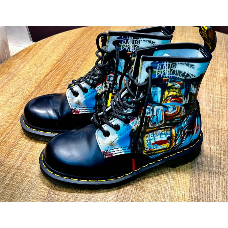 Dr. Martens聯名塗鴉鬼才Basquia 1460 Jean Michel Basquiat II馬丁鞋 靴子