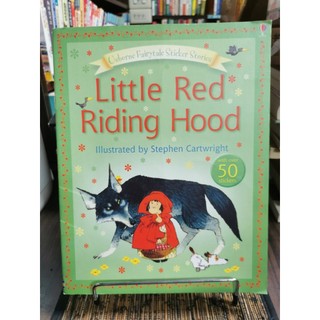 天母二手書店**Little Red Riding Hood (Fairytale Sticker Stories)