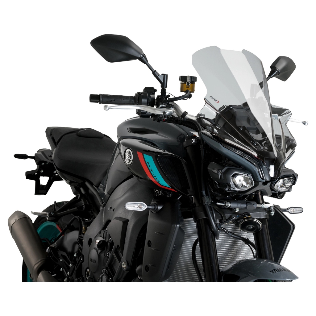 【德國Louis】Puig 摩托車休旅型防風鏡 Yamaha MT-10/SP 22-淺墨色前風鏡擾流板10063019