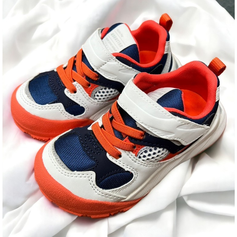 (2024/03現貨)日本Moonstar機能童鞋2E寬楦滑步車鞋-深藍(16~21號)