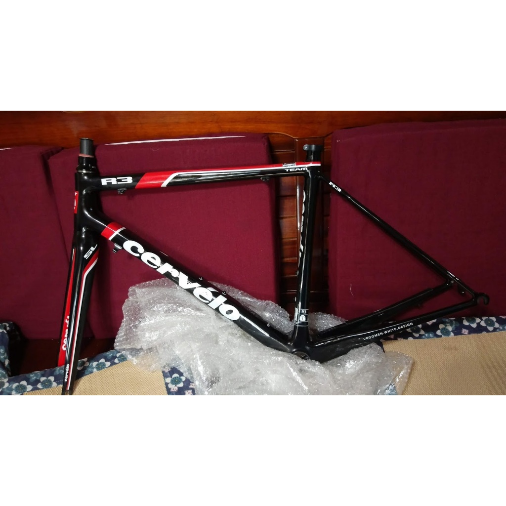 2012年 1級車架 Cervelo R3 Team Cervélo 3T配前叉 經典車架 車架 碳纖維車架 煞框 C夾