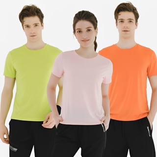 Hang Ten男女裝-機能彈力款吸濕排汗運動短袖T恤(多款選)
