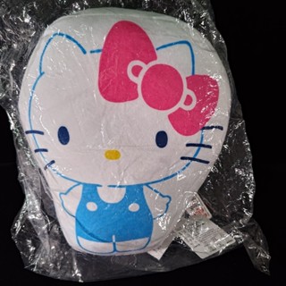 Sanrio 三麗鷗 Hello Kitty 凱蒂貓 45週年印刷2D厚抱枕-10英吋 枕頭 午睡枕(夾娃娃機商品)