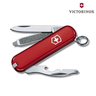 VICTORINOX Rally瑞士刀0.6163 紅色 (9功能) / 瑞士維氏 口袋刀 袋裝刀 多功能 登山露營