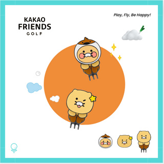 【韓國KAKAO FRIENDS Cloud9系列 春植小鳥 帽夾+磁鐵2球標 Ball marker】