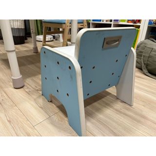 二手-愛兒館--寶貝專屬的小椅子（三段調整高度梯形椅子）