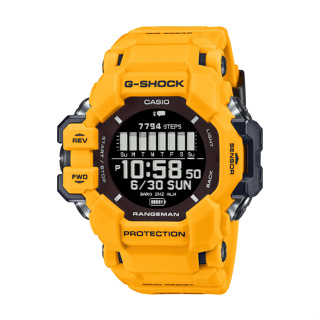 【CASIO G-SHOCK】MASTER of G系列多功能運動腕錶-薑黃款/GPR-H1000-9/台灣總代理公司貨