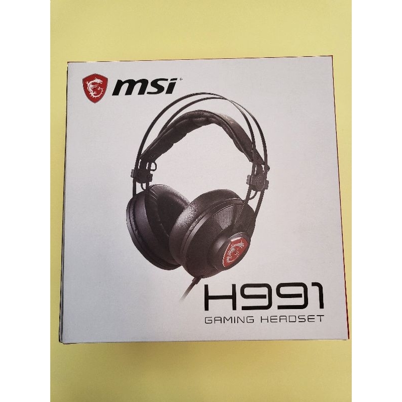 Msi H991 Gaming Headset電競耳機