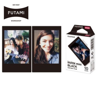 【 FUTAMI 】現貨 Fujifilm富士 instax mini 拍立得底片 黑框底片 Black fuji