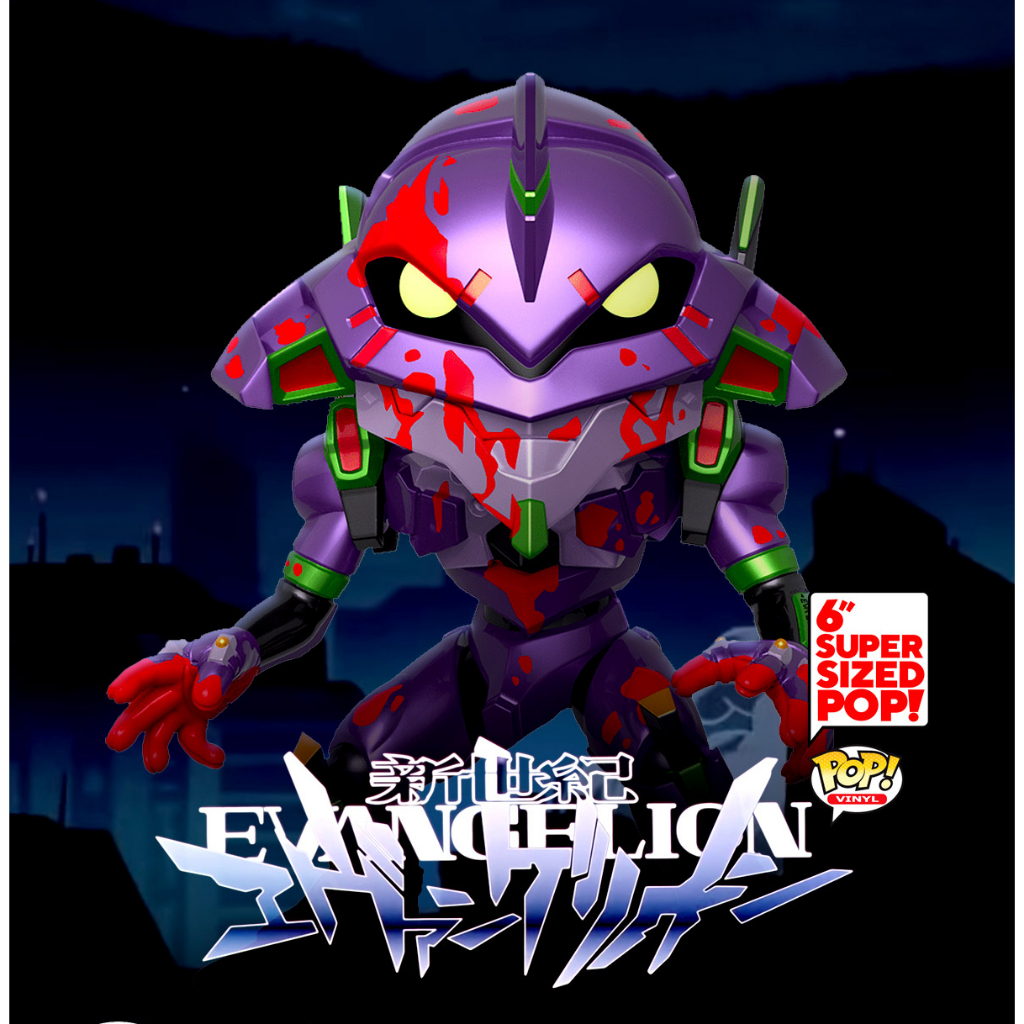 正版 FUNKO POP 747 初號機 暴走 新世紀福音戰士 EVA 6吋 公仔 手辦 動漫 周邊 玩具 景品 模型