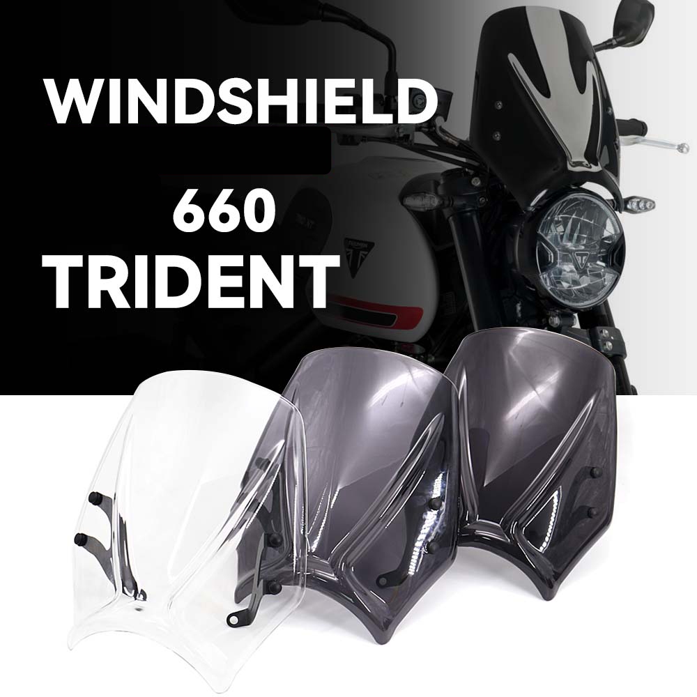 Trident660風鏡 適用於 凱旋 Trident660改裝風鏡 Trident660  Trident660