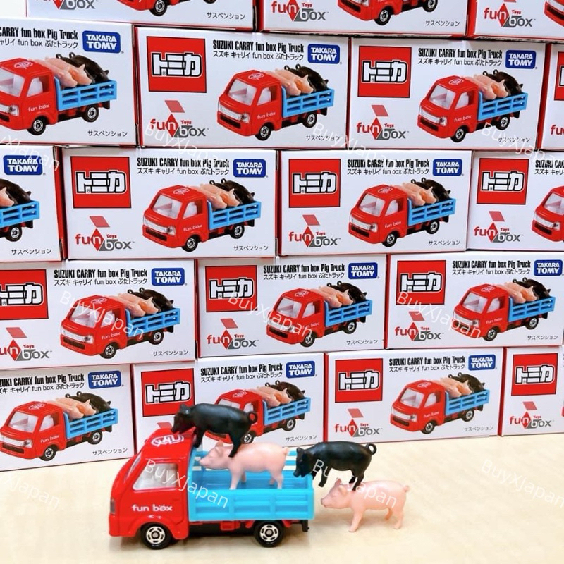 TOMICA x SUZUKI CARRY fun hny Pig Truck豬豬搬運車