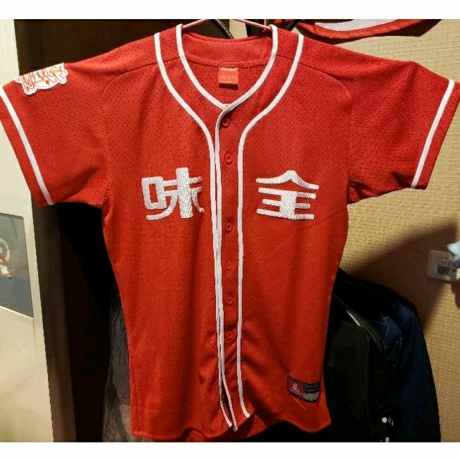 《凱文的店》味全復古紅球衣XXL 絕版品 味全龍 黃平洋 金臂人 史東 龍魂不滅 龍霸四方