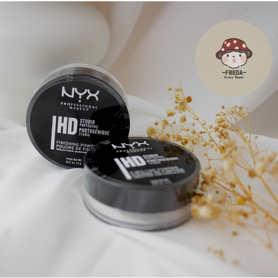 肥達代購 🍄 現貨 NYX HD Finishing Powder 專業棚拍蜜粉 6g 無粉撲 蜜粉餅