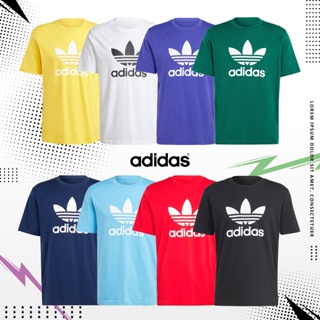 adidas 短袖 Adicolor 男款 短T 棉質 基本款 愛迪達 三葉草 大LOGO [ACS]