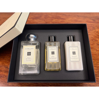 現貨Jo Malone 藍風鈴禮盒香水100ml 身體乳100ml沐浴露100ml附紙袋