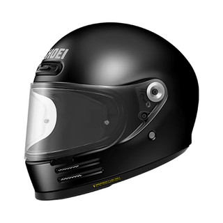SHOEI GLAMSTER BLACK 黑 素色 樂高帽 復古帽 全罩安全帽 安全帽 美式 西皮 東大騎士 日本