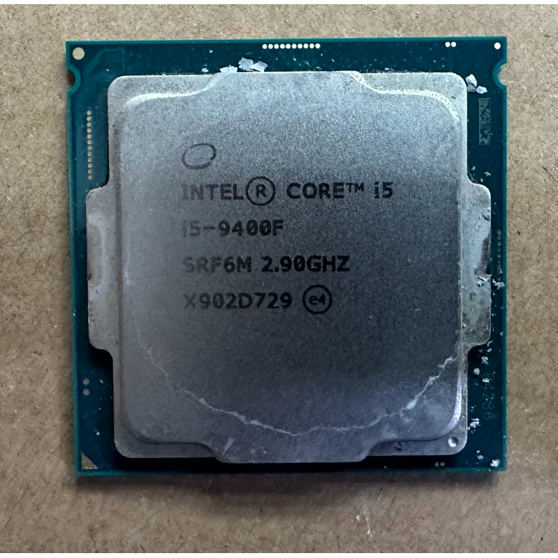 中古 二手 良品 CPU INTEL I5-9400F 功能正常 可以開機