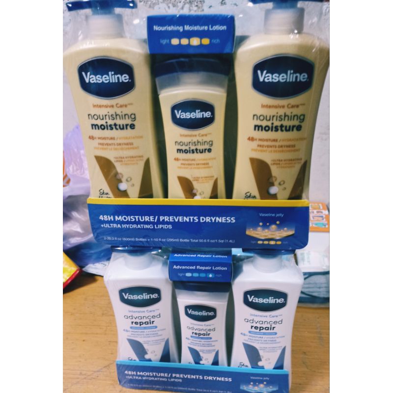 🔴免運 Costco 好市多代購 美國 Vaseline 凡士林修護潤膚露600ml🔵凡士林乳液 凡士林身體乳液