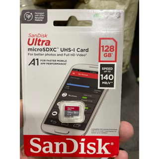 SanDisk Ultra MicroSDXC UHS-I C10 A1 128G 全新 記憶卡