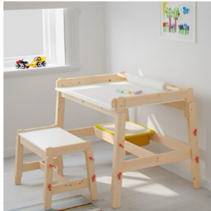 IKEA可調兒童桌椅一組
