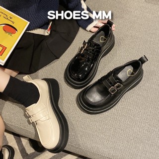 鞋妹妹💗英倫風雙排扣厚底紳士鞋『臺灣現貨快速出貨』學生鞋 復古英倫風皮鞋 厚底時尚 百搭學院風 小皮鞋 牛津鞋 2781