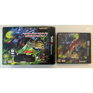 二手 日版 3DS 魔物獵人3G手把同捆版 Monster Hunter 3 tri G 擴充底座 右類比